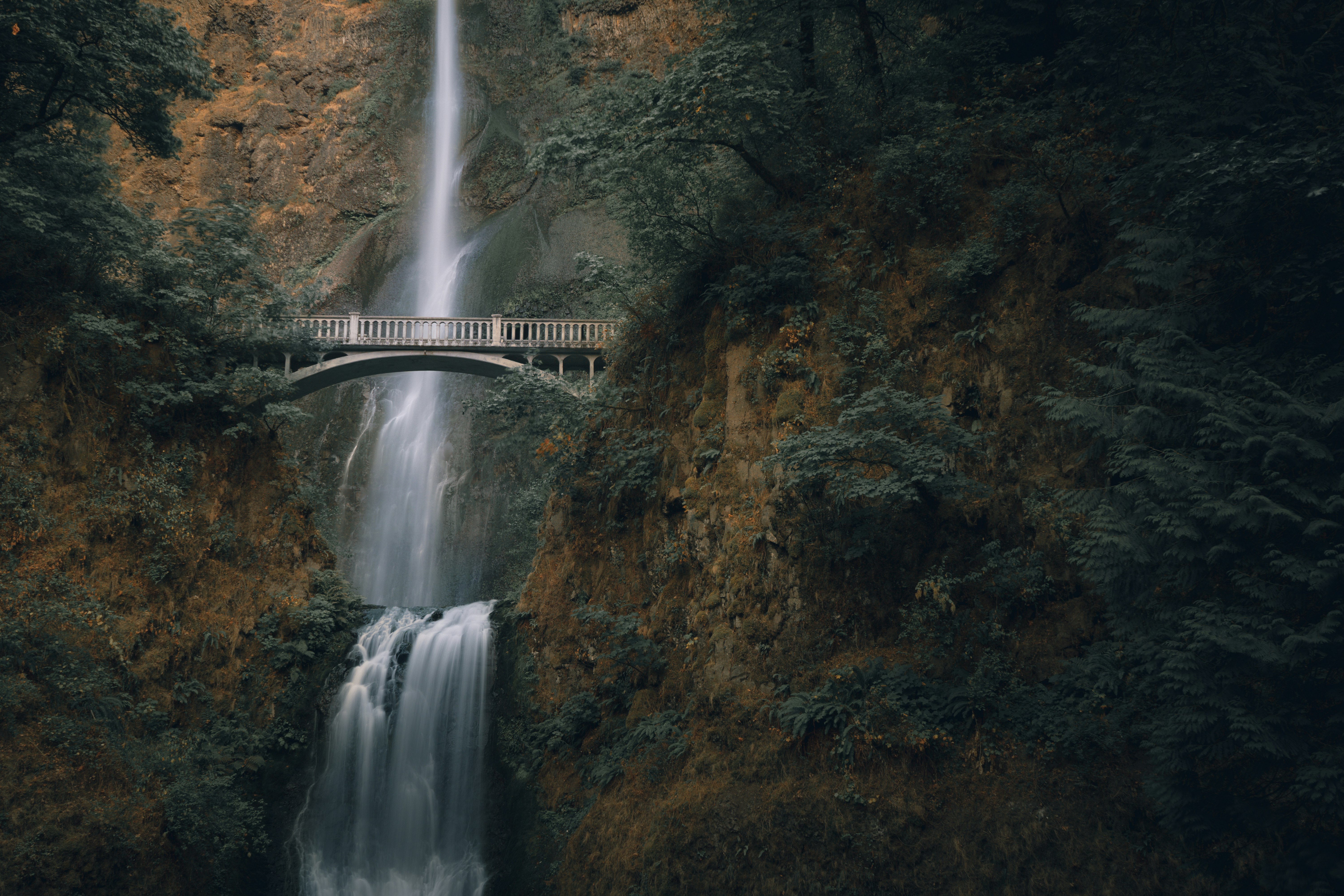 waterfalls during daytime